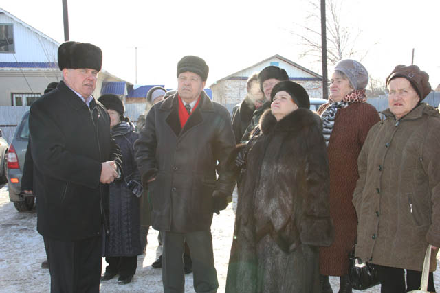 Ветеранский актив на одном из объектов